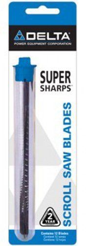 NEW Delta Power Equipment Corporation 40-517-Super Sharps Scroll Saw Blades