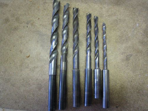 Vintage morse greenlee brad point drill bits usa woodworking. for sale