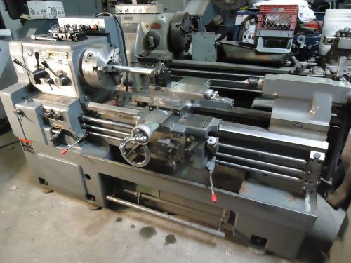 Hwacheon hl18x40&#034; gap lathe with a 12&#034; bison set tru chuck, quick change tool for sale