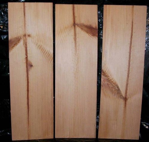Thin knotty pine 3 @ 1/4&#034; x 7.5&#034; x 24&#034; thin wood scroll saw craft boards #p803 for sale