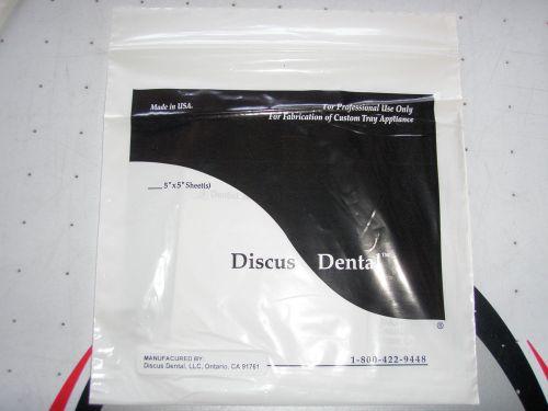 EVA Whitening Tray Sheets Discus Dental Zoom! 20 sheets New Sealed