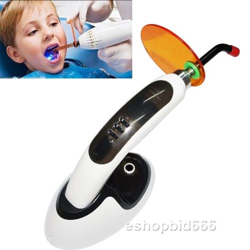 Wireless Cordless LED Dental Curing Light Lamp1800MW With Teeth Whitening CE FDA