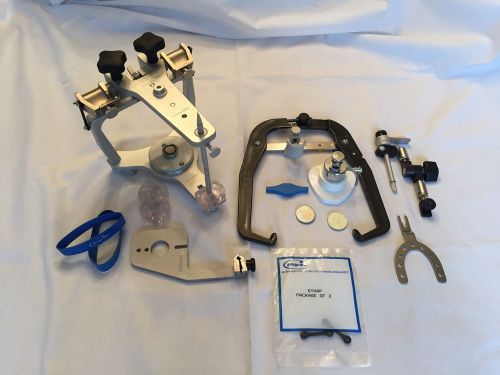 Dental Lab Whip Mix Articulator 2240 &amp; Quickmount Facebow EXCELLENT CONDITION