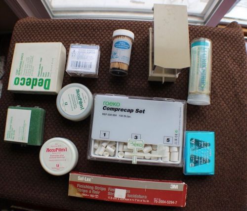 Lot of dental materials. for sale