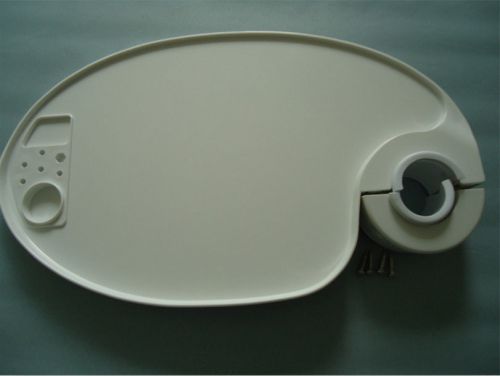 New post mounted impression tray table plastic dental instrument white jy01 for sale