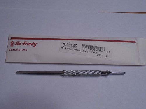 Hu-Friedy Dental Instrument #5 Scalpel Handle, Round Straight