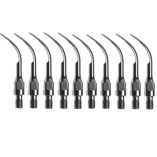 10pc dental ultrasonic piezo scaling scaler tips fit sirona handpiece gs1 for sale