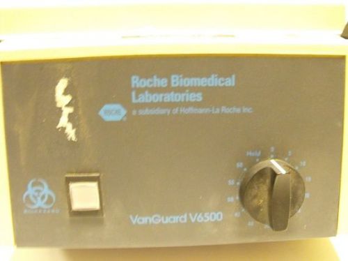 ROCHE BIOMEDICAL LABORATORIES VANGUARD V6500 CENTRIFUGE TESTED GREAT CONDITION