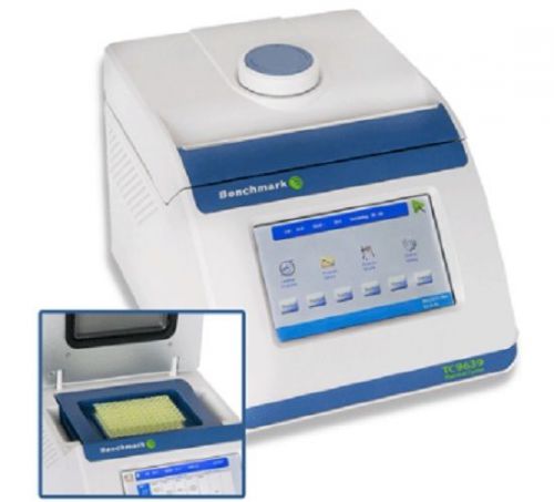 New benchmark scientific tc 9639 thermal cycler w/ touch screen control for sale