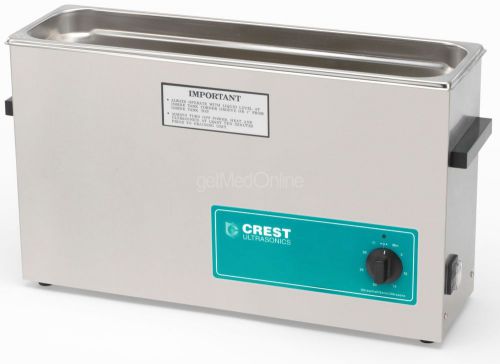 Crest 2.5 gal powersonic benchtop ultrasonic cleaner w/mechanical timer, cp1200t for sale
