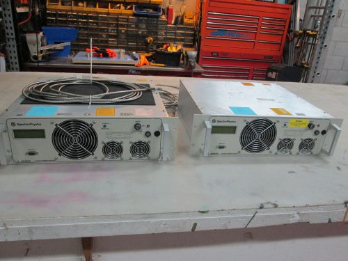 Lot of 2 spectra-physics j-series laser power supply j20i-8s40-12k for sale