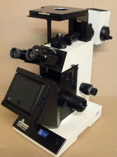 Unitron  unimet 8420 inverted metallurgical microscope metals qc testing lab for sale