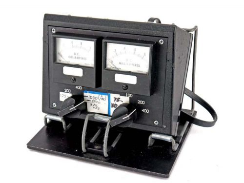 Vis &amp; uv lab ultraviolet-visible dual analog display meter unit 0-60mv for sale