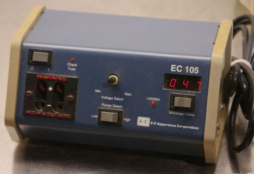 E-C EC 105 electrophoresis power supply GOOD MISSING KNOB