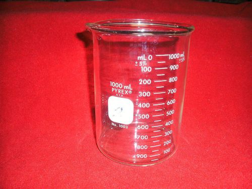 Glass Beaker 1000 ml (Pyrex) (1003)