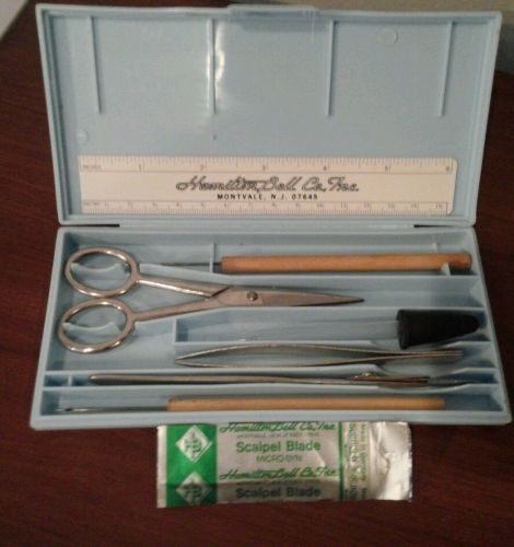 Vintage Hamilton Bell Co. Student Dissecting  Set