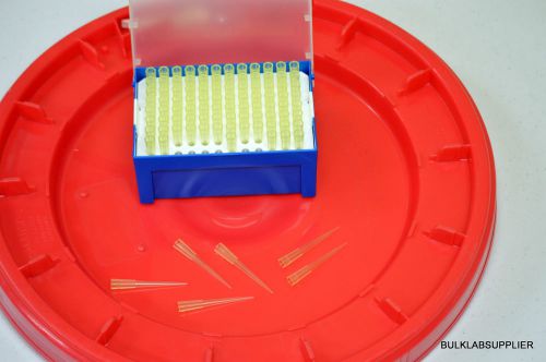 1-200 ul beveled pipet tips, yellow non-sterile 4,800/case qsp 1293811zetq for sale