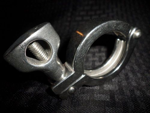 1&#034; single pin heavy duty sanitary clamp 13mhhv 304 stainless steel for sale