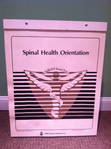 Chiropractic Education Flip Chart