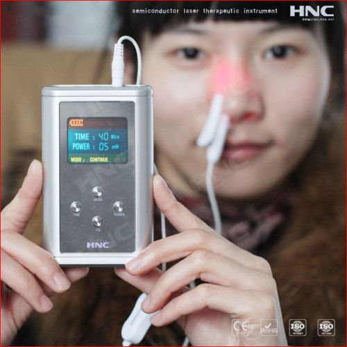 Ce physiotherapy 650nm diode low level laser therapy lllt for allergic rhinitis for sale
