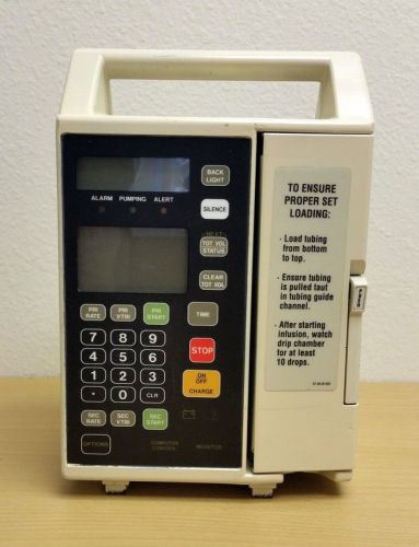 Baxter flo-gard 6201 pump, patient ready with 90 days warranty and new battery for sale