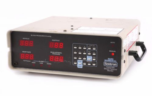 Bard Biomedical Sentron 500 Automatic Blood Pressure Patient Monitor mmHG