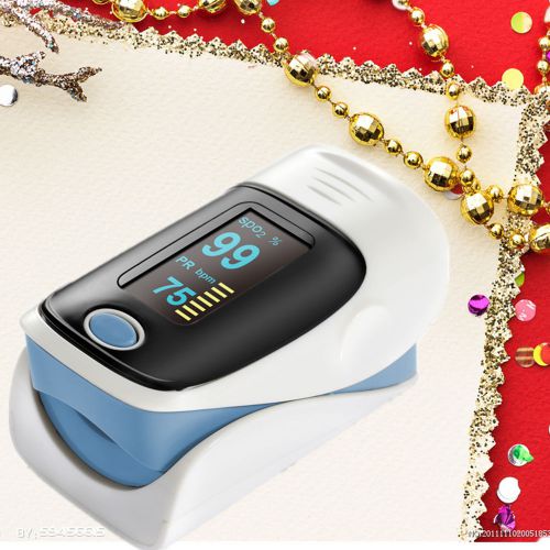 OLED Blood Oxygen Finger Pulse Oximeter Oxymeter SPO2 PR  Monitor +Wrist cord