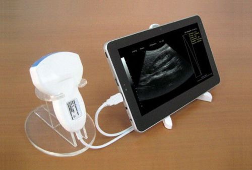 11&#034; full digital tablet ultra sound usb probe vet or human use for sale