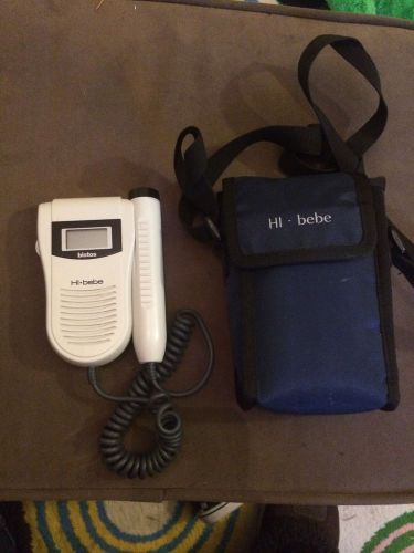 USED Bistos BT200 2MHZ Vascular Fetal Doppler Baby Heart Monitor