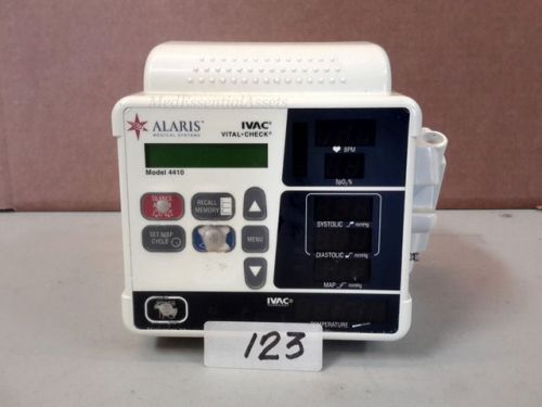 Alaris ivac vital check patient monitor 4410 for sale