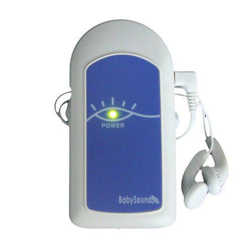 New baby sound a fetal doppler heart monitor free gel home/medical use for sale