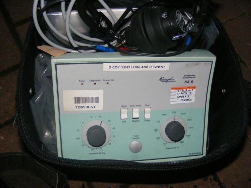 Kamplex KS 8 Automatic Screening Audiometer