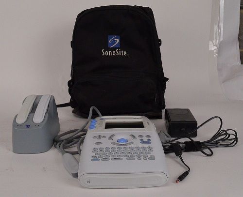 SonoSite 180Plus Portable Vet Ultrasound Machine w/ C11/7-4 Transducer &amp; Battery