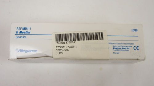 V.Mueller MD1-1 Indicating Sterilization Card ~ 500’s