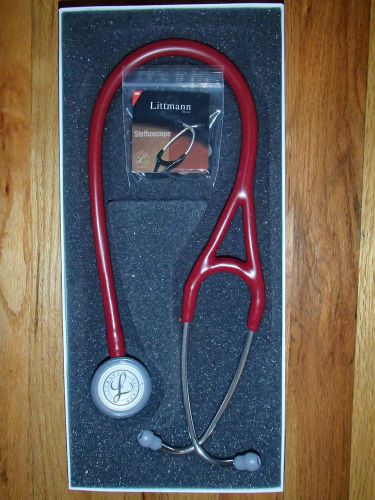 Brand New 3M Littmann Cardiology III Stethoscope Burgundy