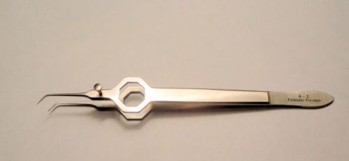 A-z curved thin tip follicular forceps stainless 240 1h made in germany for sale