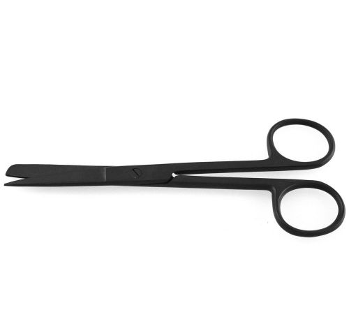 2 Operating Scissors 5.5&#034; sharp-blunt points, with Black Coated Surface