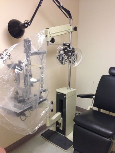 Reliance ophthalmology/optometry stand for slit lamp and phoropter for sale
