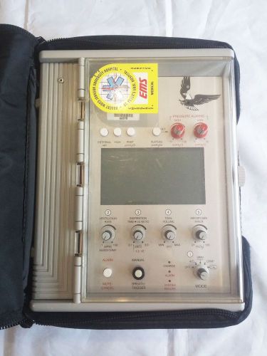 Impact 754 eagle uni-vent transport ventilator for sale