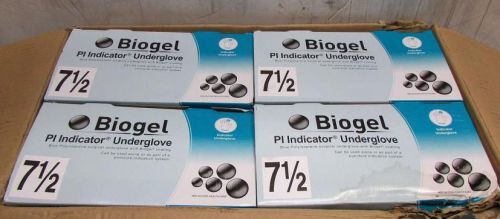 200PR Monlnlycke 41675 Biogel PI Blue Indicator Surgical Underglove Size 7-1/2