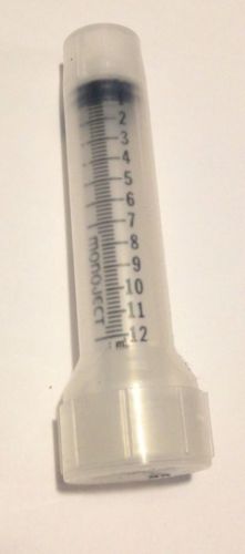 Lot of 2 - 12 ml or cc sterile luer lock syringe without needle for sale