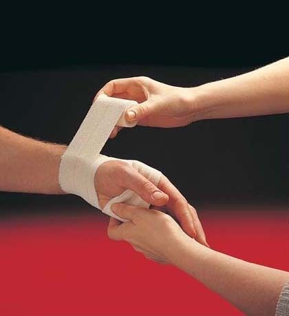 New First Aid Elastic Adhesive Bandage Sports Injury Support Strapping Bandages