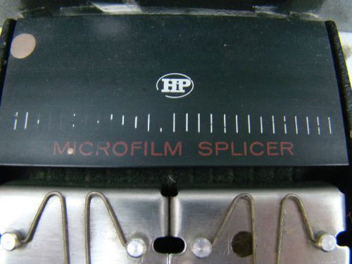 Microfilm Splicer Newmade Star X-Ray