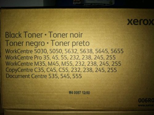 Xerox 006R01046 Toner 2 Black Cartridges 1 waste bottle pack - New in Box