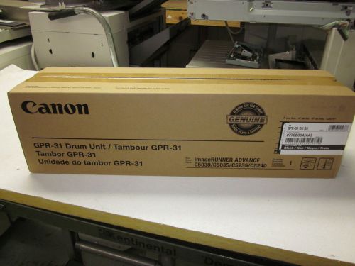 NEW Genuine Canon GPR-31 Black Drum Unit 2778B004 iR Adv C5030 C5035 C5235 C5240