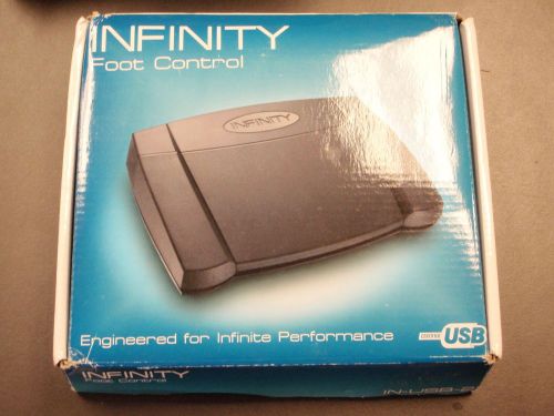 Infinity INUSB2 PC foot pedal for ExpressScribe &amp; many transcription programs