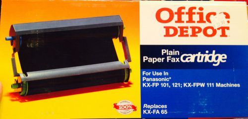 OFFICE DEPOT PLAIN PAPER FAX CRTRDG-PANASONIC KX-FP 101,121; KX-FPW 111 MACHINES