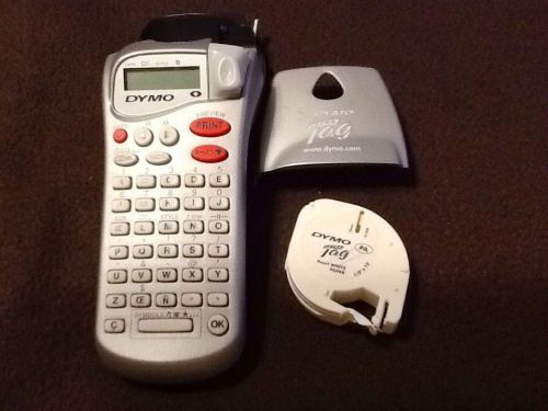Dymo letratag label maker comes w/tape, nwob takes 6 aa batteries (not included) for sale