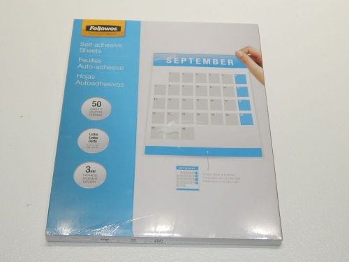 Fellowes self-laminating sheets, 3 mil, 9 x 12, 50/box for sale