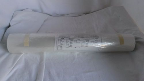Usi laminating rolls 22&#034; .0015 gauge clear finish 200&#039; with 2 1/4&#034; core sf for sale